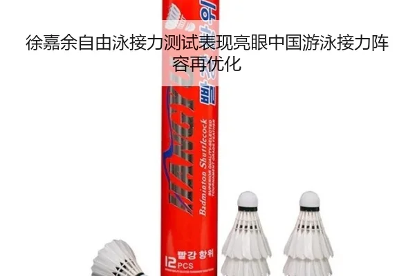 徐嘉余自由泳接力测试表现亮眼中国游泳接力阵容再优化