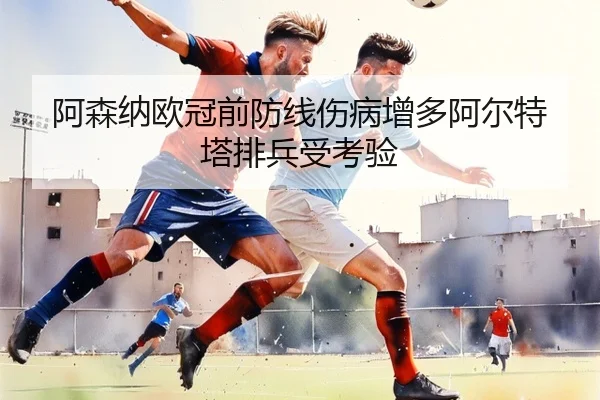 阿森纳欧冠前防线伤病增多阿尔特塔排兵受考验